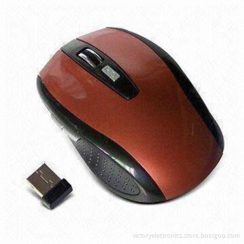 Wireless 3D Optical Mouse with 8 to 10m Effective Distance and Anti-interference